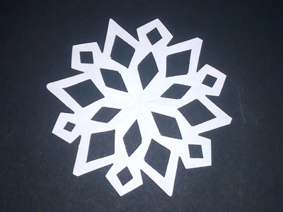 How to make Simple and Easy Christmas Snowflake|Fashion with Jyoti|