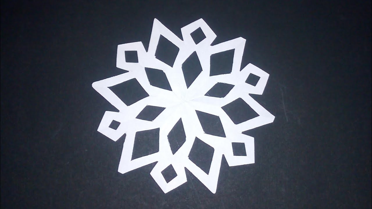 How to make Simple and Easy Christmas Snowflake|Fashion with Jyoti|