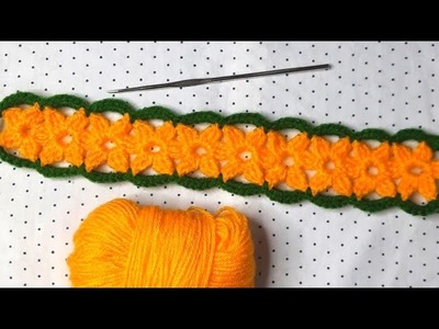 How to make toran patti design for beginners ???? how to crochet toran patti | toran patti