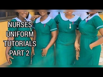 How To Sew Nurses Uniform| Part 2