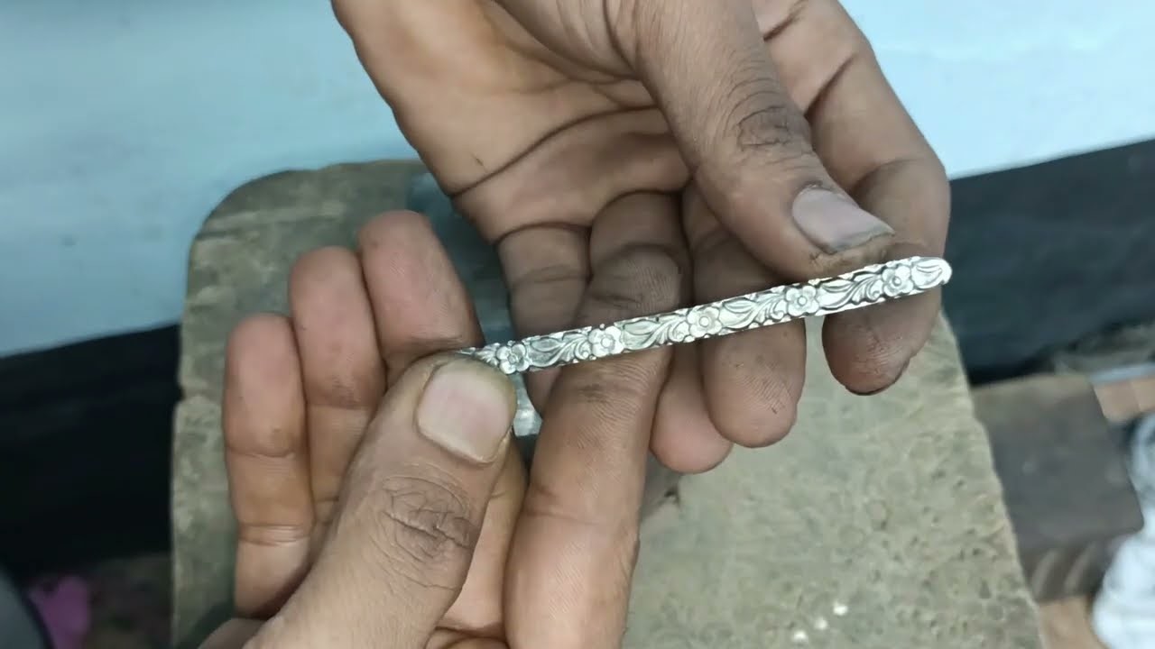 Making Jewellery Finger Ring. Jewellery Making Silver Ring. AR Jewellery।