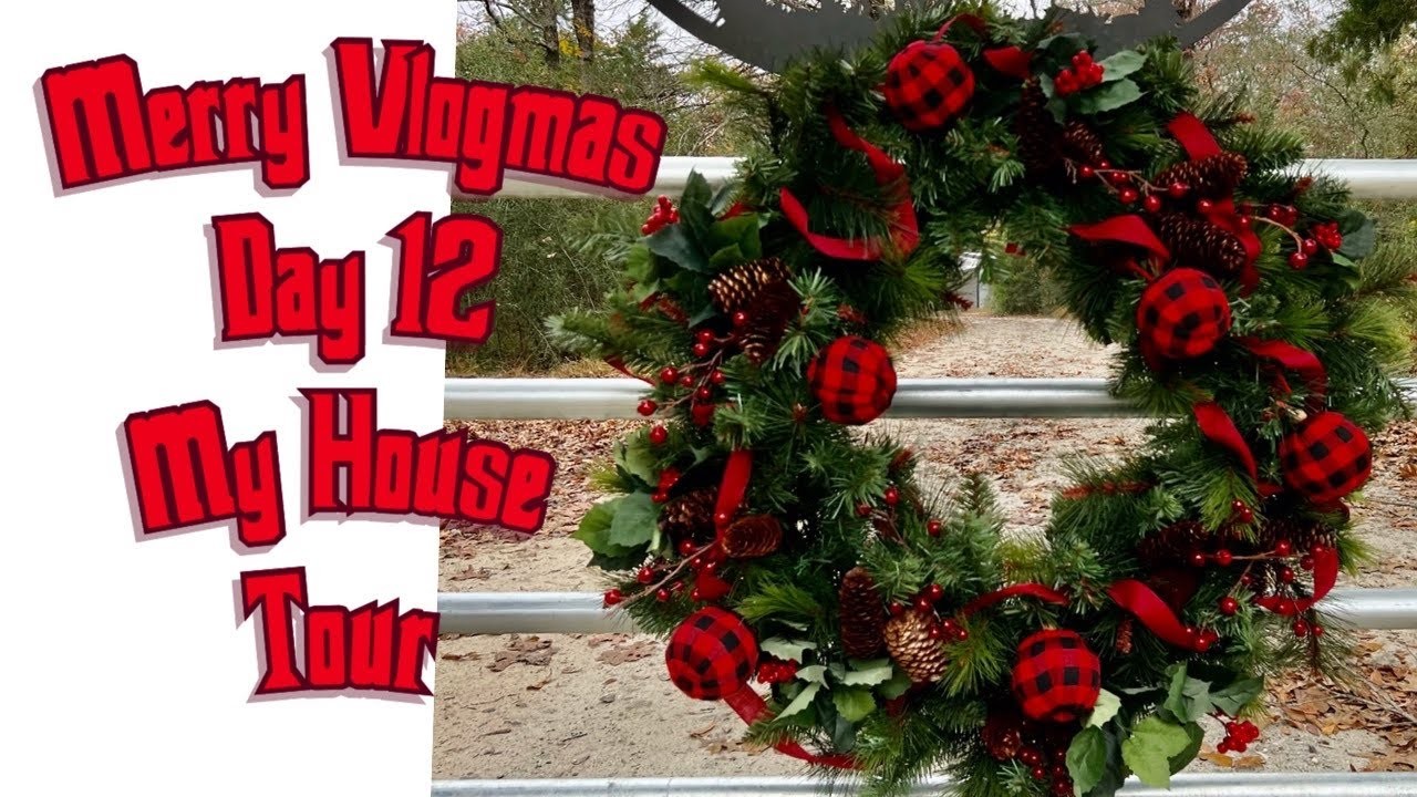 Merry Vlogmas Day 12- Our House Tour and Diy Gift Ideas