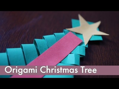 ???? ORIGAMI CHRISTMAS TREE | DIY Christmas Craft Ideas | Step by Step | @chalarieart  #origami #diy ????
