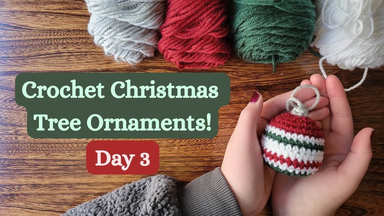 12 Days of Crochet Christmas Ornaments! | Day 3