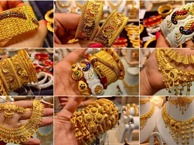 30 gram মধ্যে necklace earrings mangtika chur under 1lakh gold design with price#parashmanijewellers