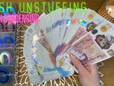 CASH UNSTUFFING | CASH CONDENSING | HOW MUCH AM I TAKING BACK TO THE BANK? | UK CASH STUFFING