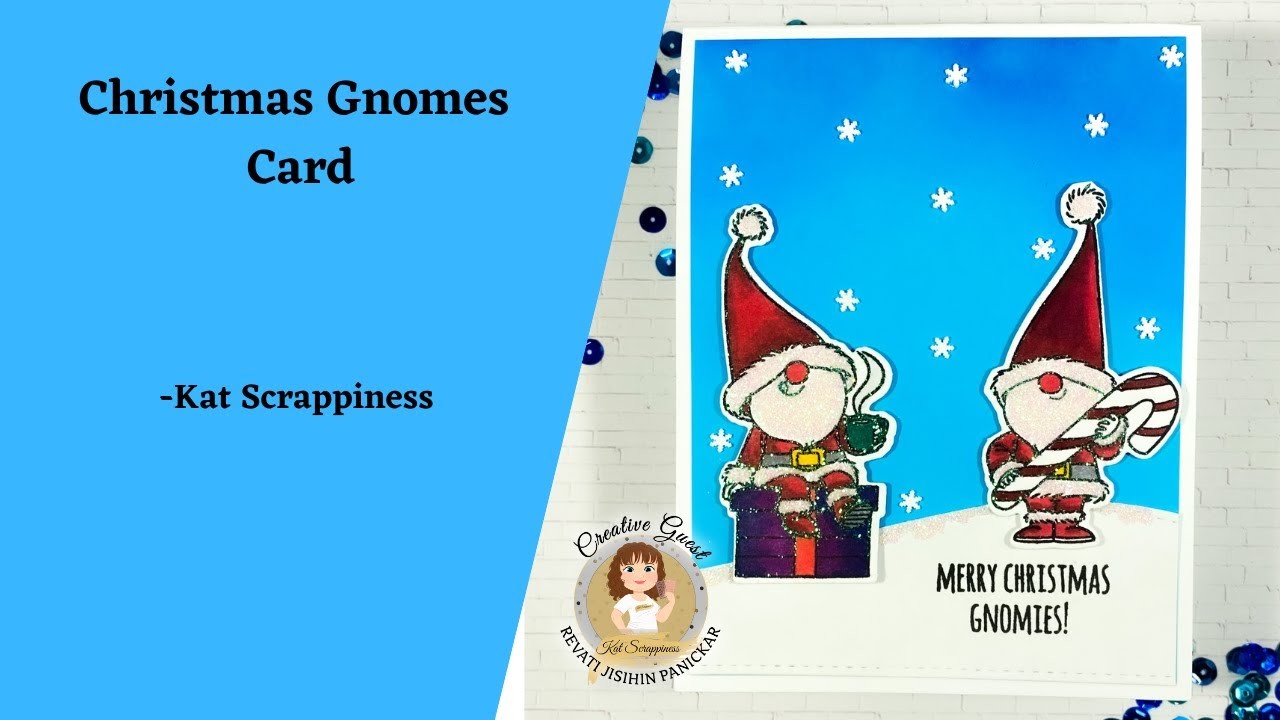 Christmas Gnomes Card