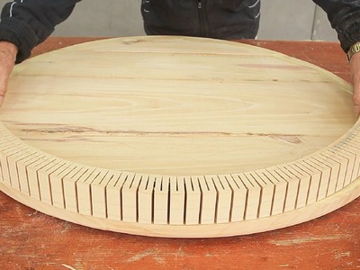 Creative And Different Handmade Woodworking Design. Beautiful Wooden Tea Table Design Ideas