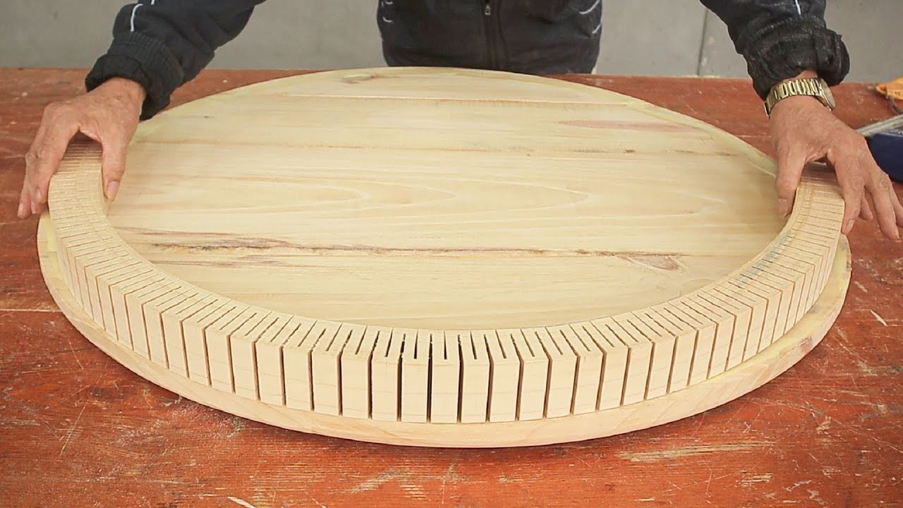 Creative And Different Handmade Woodworking Design. Beautiful Wooden Tea Table Design Ideas