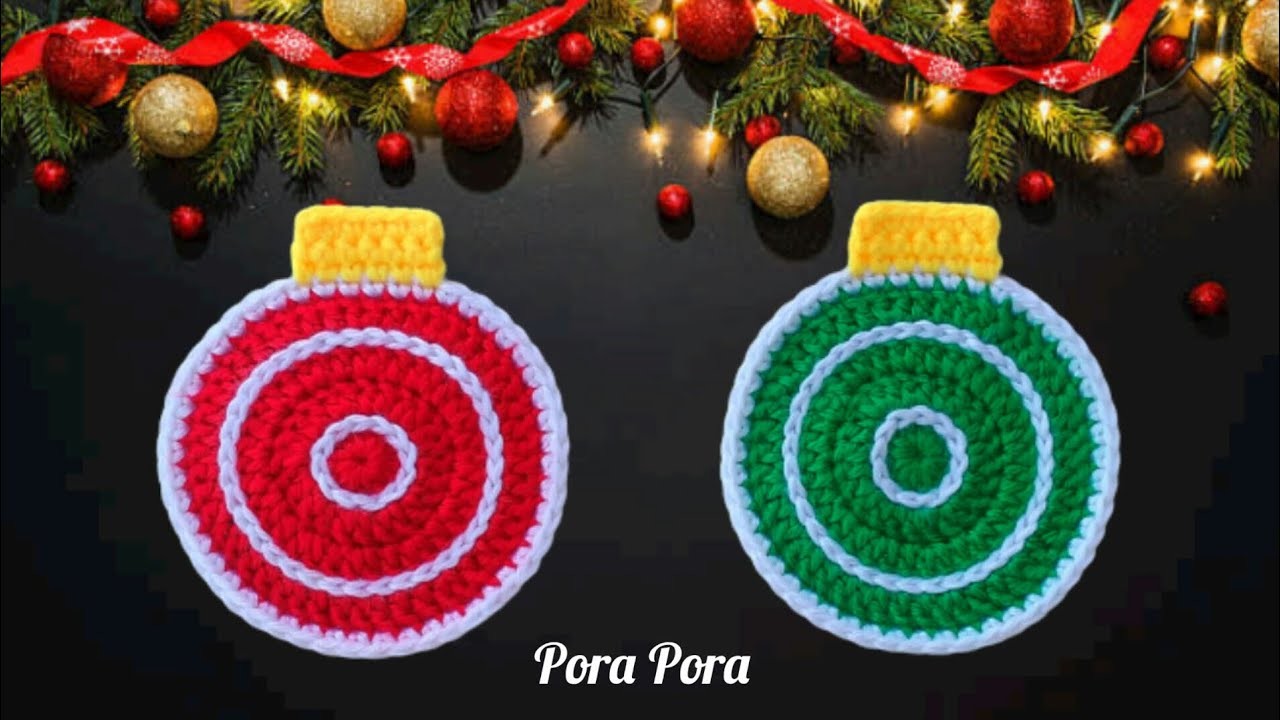 Crochet Christmas Ornaments I Crochet Christmas Gifts