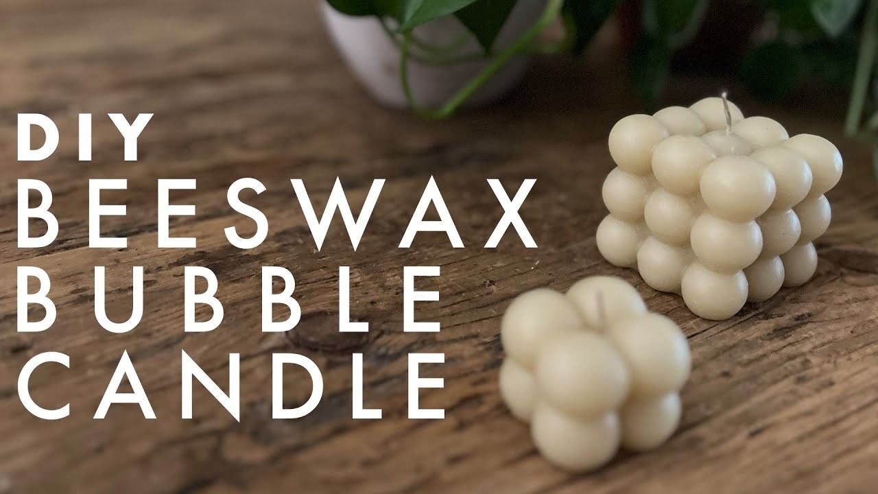 DIY Bubble Candles - Easy Gift Idea!