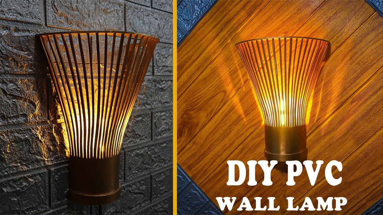 Full Video 1h21m - Modern Lighting Ideas from PVC Pipe | DIY Wall Lamp from PVC Pipe | DIY Crafts