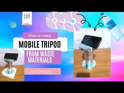 How To Make A Mobile Tripod With A Handmade Frame.stand.diy