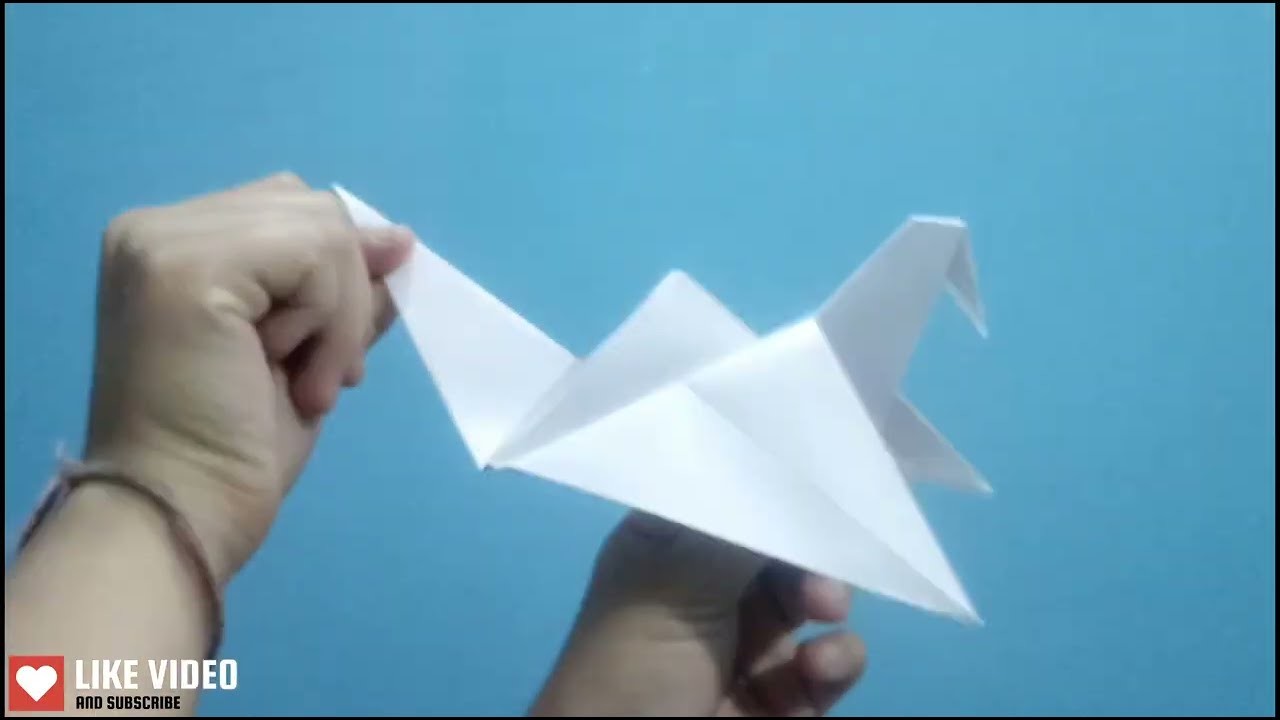 How To Make An Origami Flapping Bird Step By Step 6195