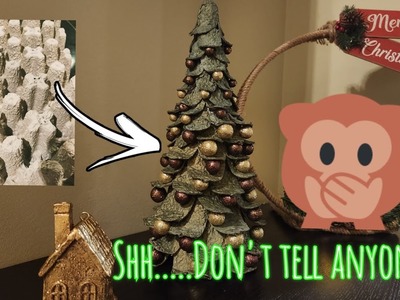 How to make Christmas tree under $5 | Christmas Decor |  #youtube #diy #rrr #holiday #christmas