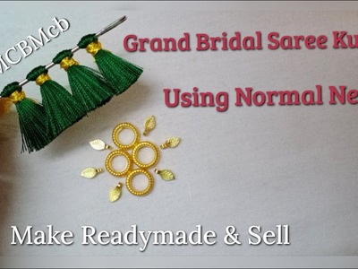 How to make Ready to Stitch #kuch.Tassels #home . Make Grand #readymade  #tassels & Sell. MCBMcb