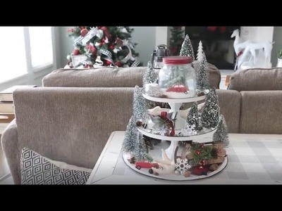 How To Style Your Tiered Tray For Christmas