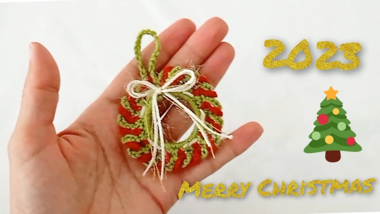 MERRY CHRİSTMAS\You will love the Christmas ornament\Great crochet knitting pattern 2023