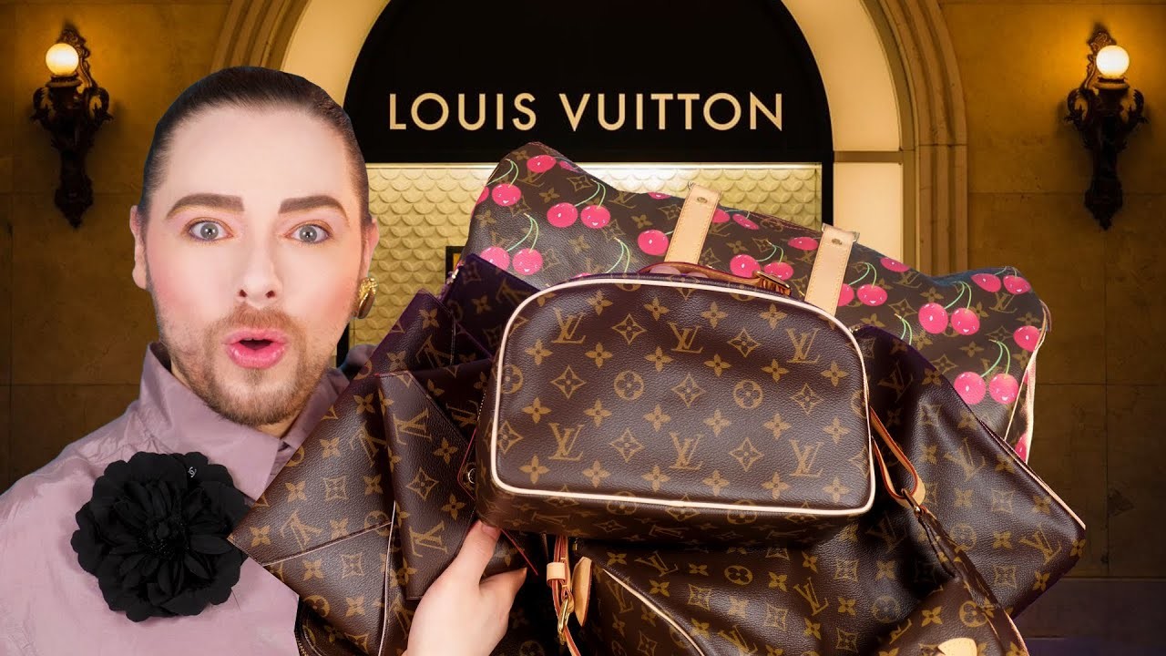 My Entire Louis Vuitton Bag Collection - from Murakami Cherries to my Latest LV Monogram Purchase!