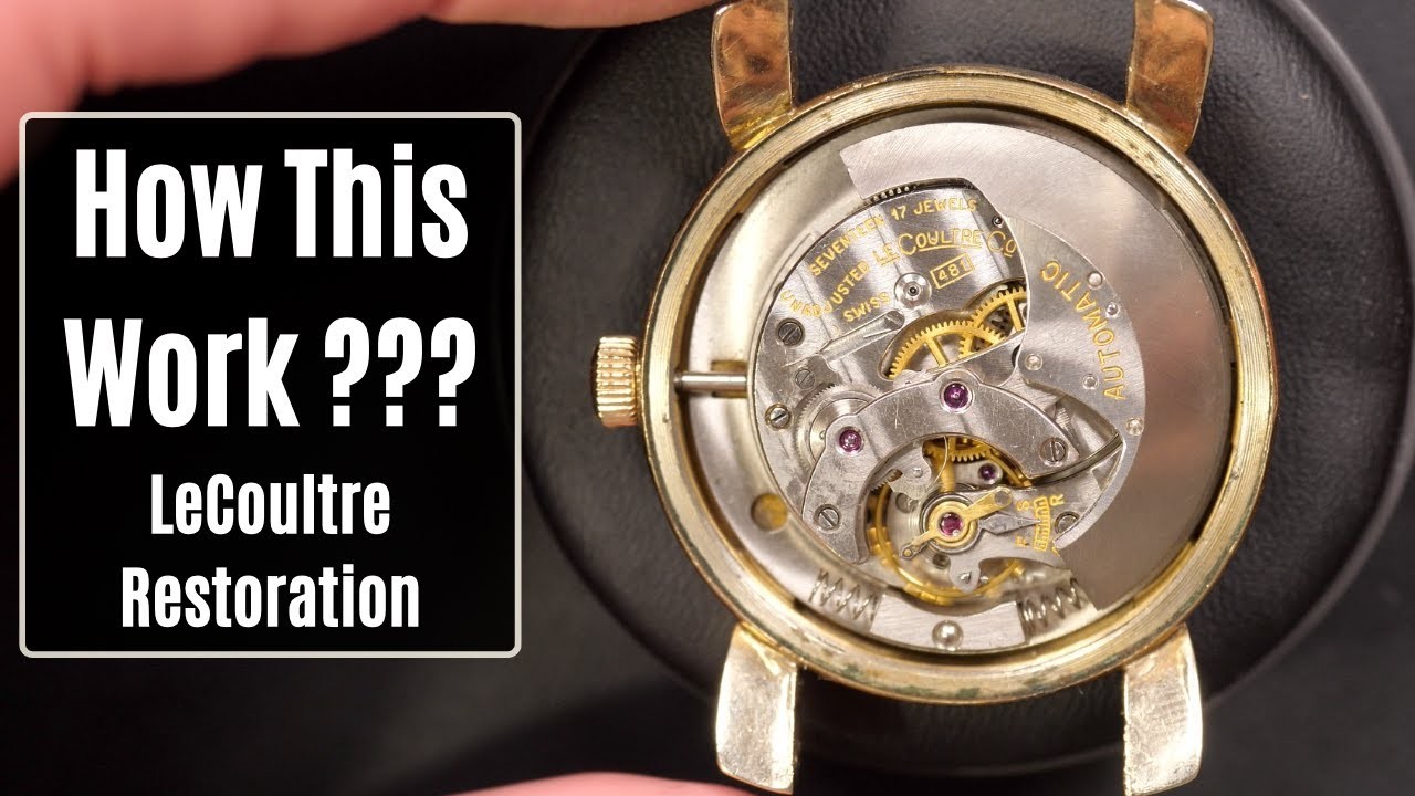 New Complication on this LeCoultre Watch Restoration !!!