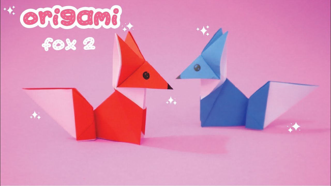 Origami Fox step by step easy instructions