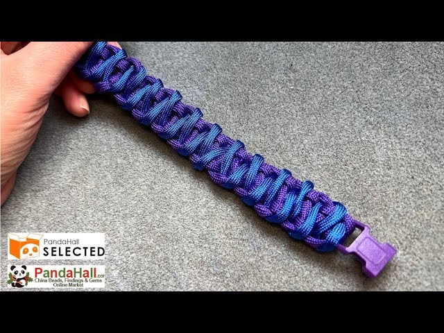 Paracord Macrame Bracelet - Paracord Bileklik -  PANDAHALL #takıtasarım