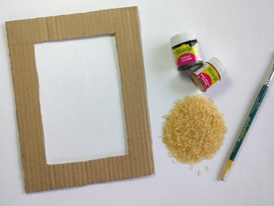 Photo Frame Making At Home | Photo Frame Decoration Ideas | Photo Frame Craft |