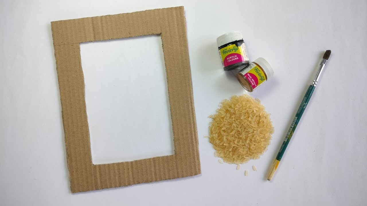 Photo Frame Making At Home | Photo Frame Decoration Ideas | Photo Frame Craft |