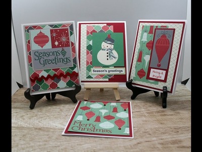 Recycled or use your stash Christmas cards wk108 -  cv1