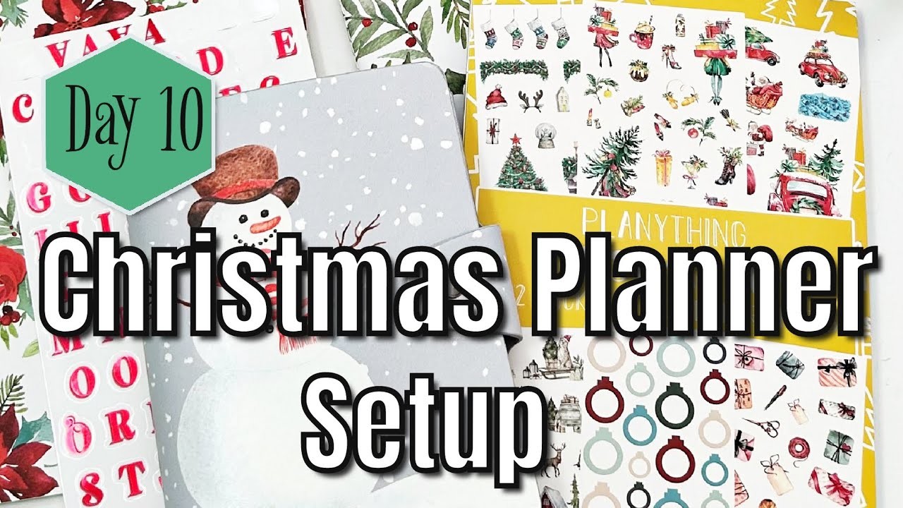 CHRISTMAS PLANNER PAGES SETUP | MY HOLIDAY PLANNER  MUST HAVE CHECKLIST