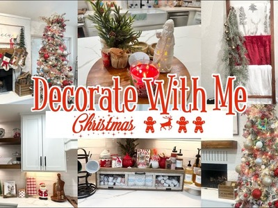 DECORATE WITH ME|CHRISTMAS 2022|KITCHEN & LIVING ROOM|@MRSJESSI