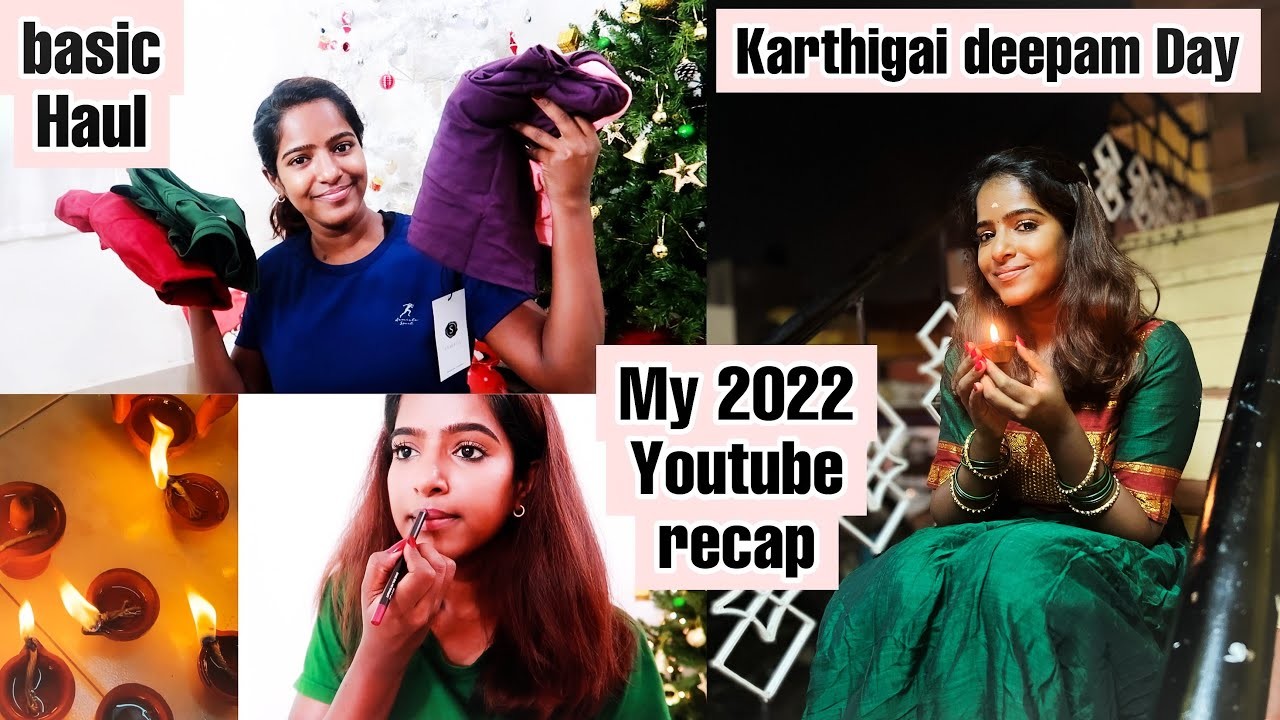 Diml-vlog????karthigai deepam celebration-This changed my life this year-My 2022 Youtube Recap-????????‍????