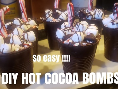 DIY HOT COCOA BOMBS | SO EASY TO MAKE