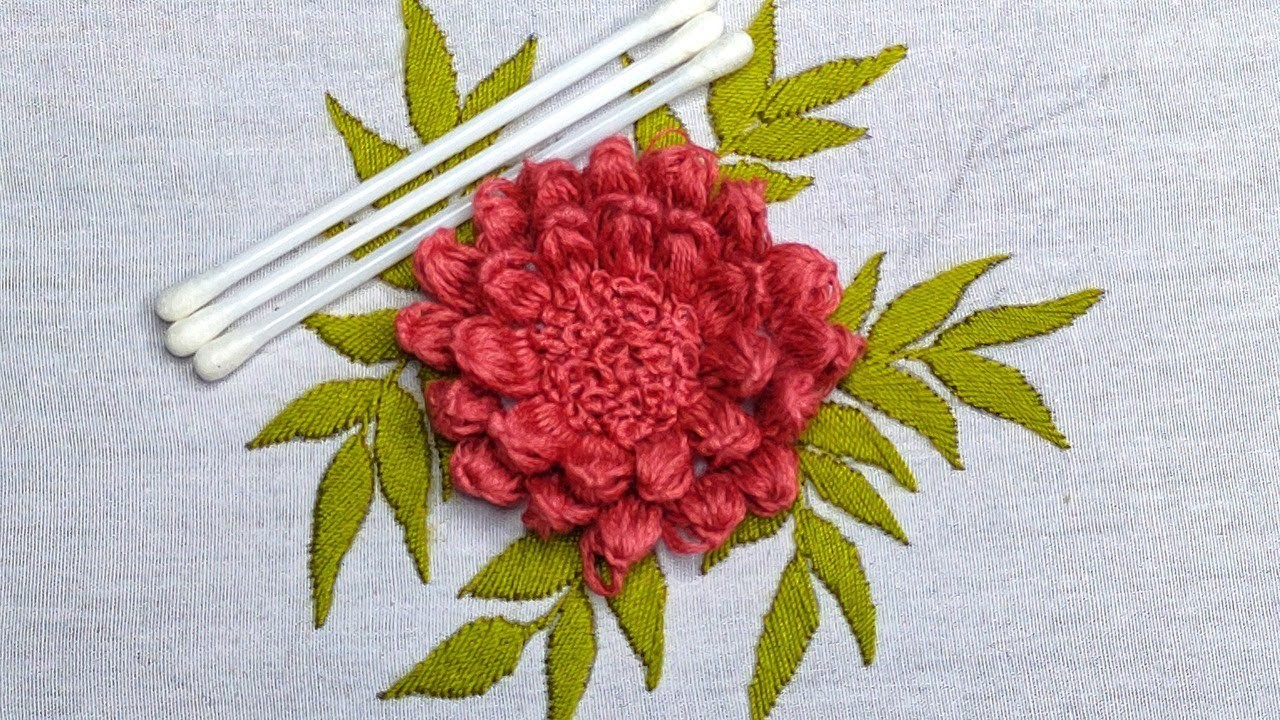 Excellent Flower Embroidery Design By Hand | Hand Embroidery Designs