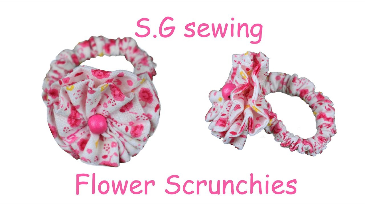Flower Scrunchies | #Scrunchy #naher