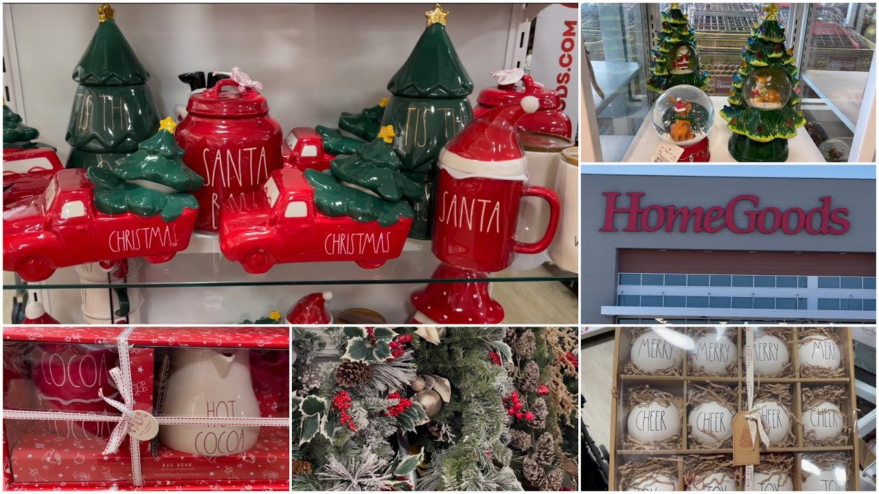 HOMEGOODS CHRISTMAS 2022 | CHRISTMAS DECOR SHOPPING 2022