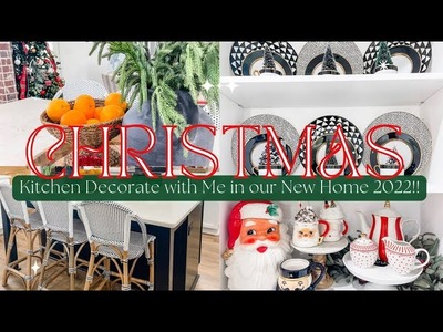 HOW I’M MIXING OLD WITH NEW CHRISTMAS || DECORATE WITH ME IN OUR NEW HOME 2022 ????????????