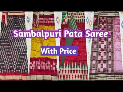 Latest new Design Best Sambalpuri Pata Saree With Price in Ashreyan Collection Online Handloom Shop