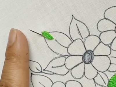 ???????? Muy Hermosa! Very easy and pretty hand embroidery| Floral Embroidery for Shirts or Clothes