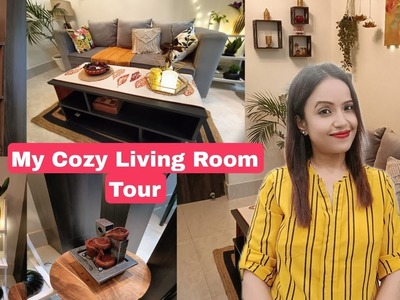 My Cozy Living Room Tour:Indian Home Decoration Ideas