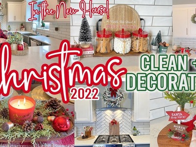 NEW! CHRISTMAS CLEAN & DECORATE WITH ME 2022. CHRISTMAS DECOR IDEAS 2022 Part 1