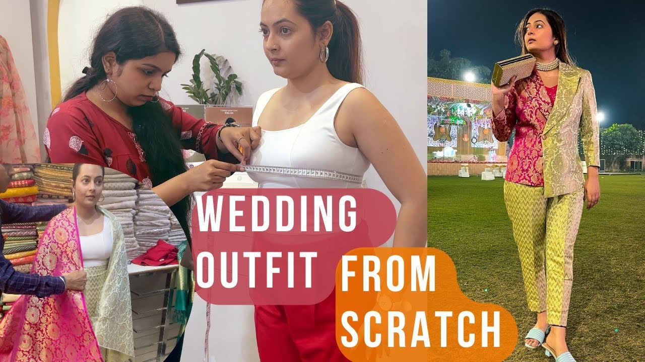 Outfit from scratch ft. Cloud Tailor | Lajpat Nagar Market Fabric Shopping