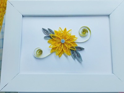 SRLF03 Easy Quilling Stylized Chrysanthemum Flowers for Friends