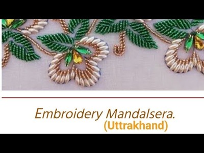 THEI-25 Mandalsara and Crochet (Uttrakhand) #traditional #hand #embroidery #of #india #uttrakhand