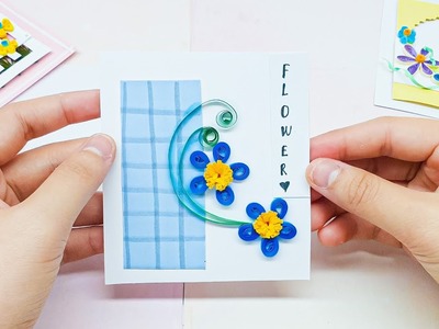 VCLF17. Craft Paper Folding Steps Quilling Snail Flower