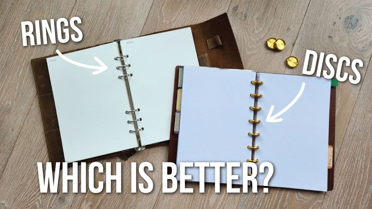 Why my DIY A5 Discbound Notebook is a Game-Changer for Productivity. Better than a 6 ring binder