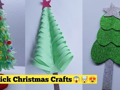 3 Simple Christmas Tree Decoration Ideas Craft || Christmas Craft || DIY Christmas Decorations
