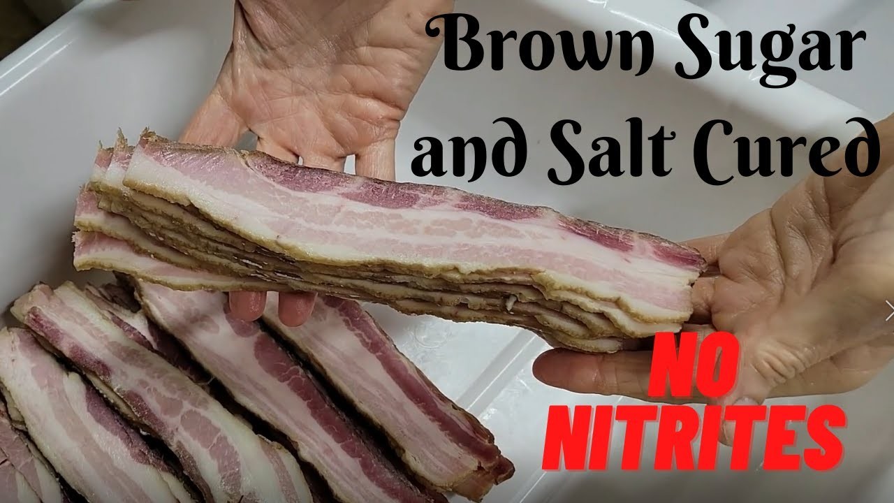 Bacon Home Cured NITRITE FREE Smoked in DIY SMOKEHOUSE