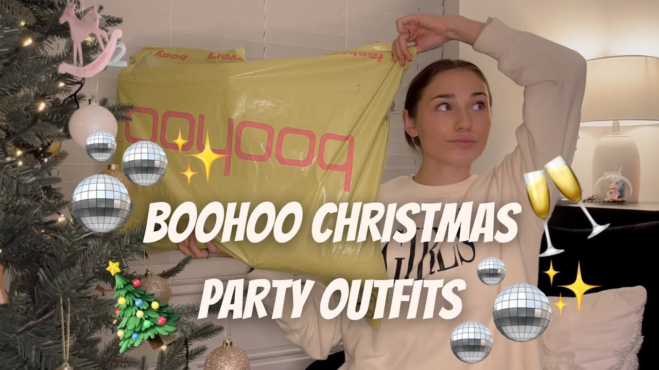 BOOHOO Christmas Party Outfits | Try On Haul | Winter 2022