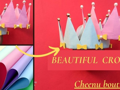 DIY beautiful crown making | paper crafting ideas | #creative #diy #handmade #artwork #papercraft